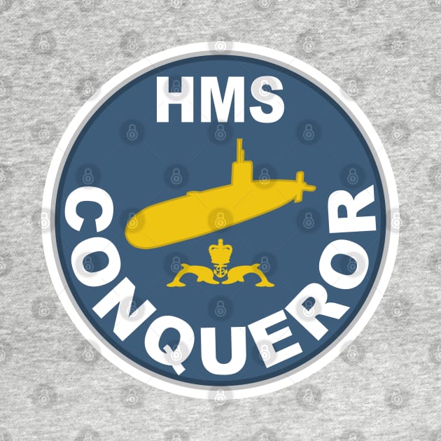 HMS Conqueror by TCP